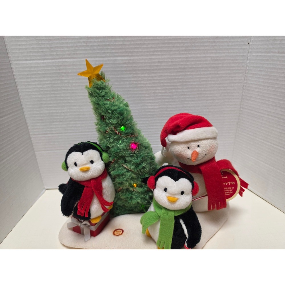 2006 Hallmark Jingle Pals "Very Merry Trio" musical animated plush decoration